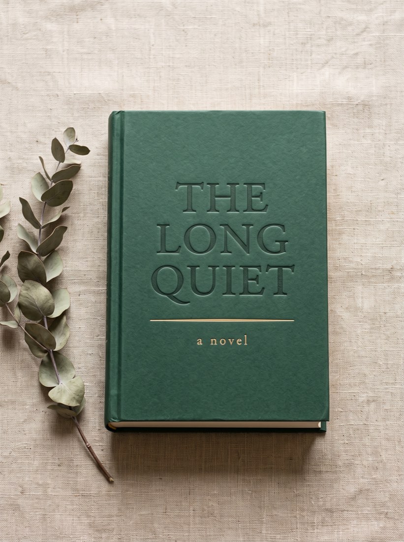 Hardcover jacket — serif caps with a small-caps subtitle